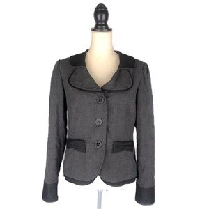 LANA LEE (8) Gray and black Blazer/Jacket